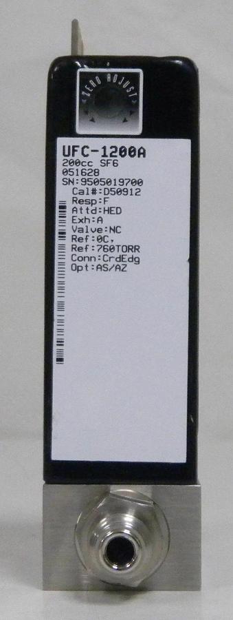 Used Unit UFC-1200A Mass Flow Controller, Gas- SF6, Range- 200 CC, Used
