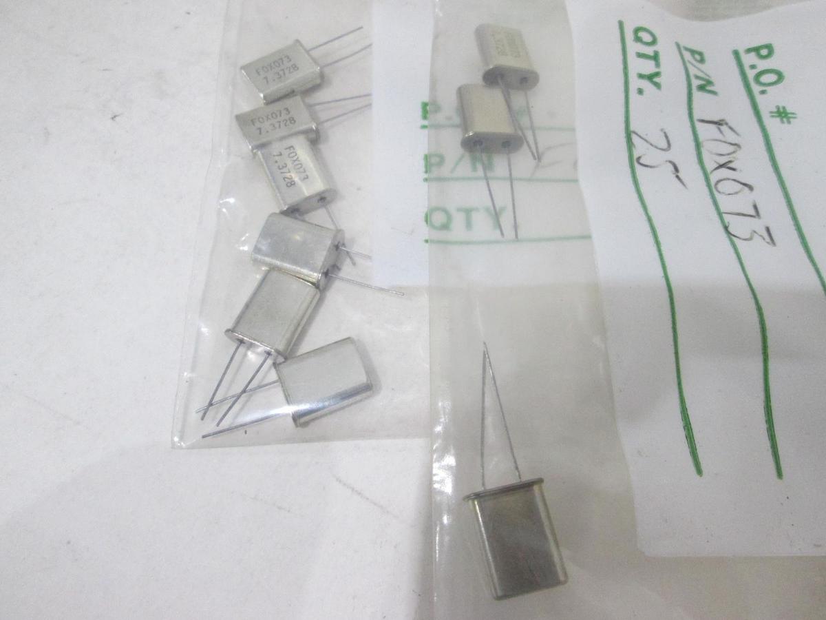 Used FOX073, Resistor, 7.3728, Used, Lot of 9