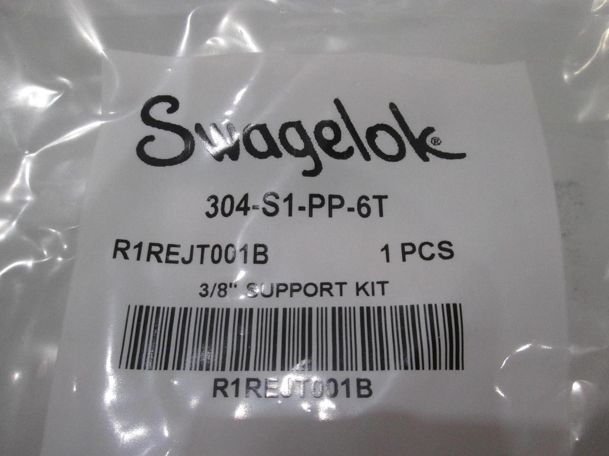 Used Swagelok, 304-S1-PP-6T, 3/8" Support Kit, New