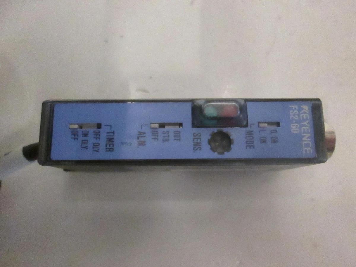 Used Keyence FS2-60 Photoelectric Sensor, Used