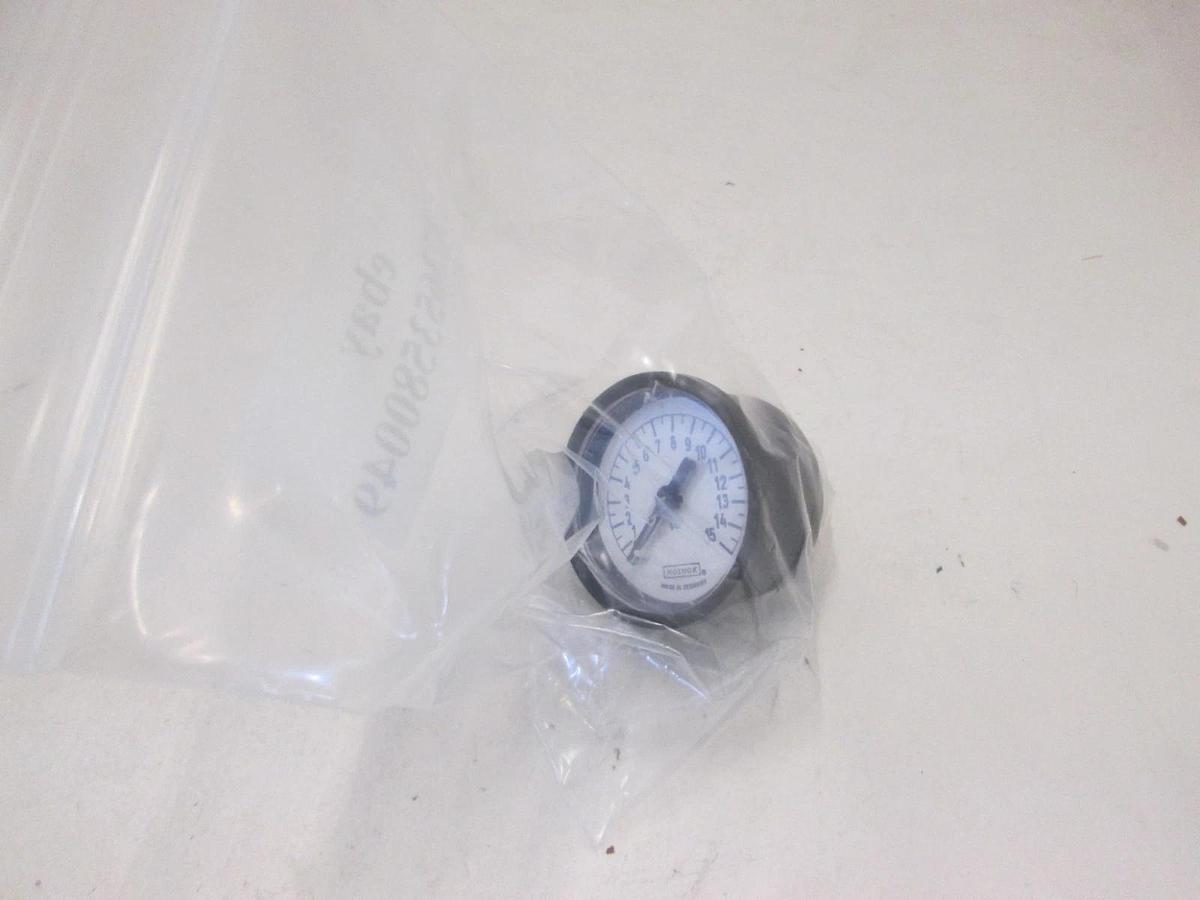 NOSHOK, 209-028, 0-15 PSI PRESSURE GAUGE, New