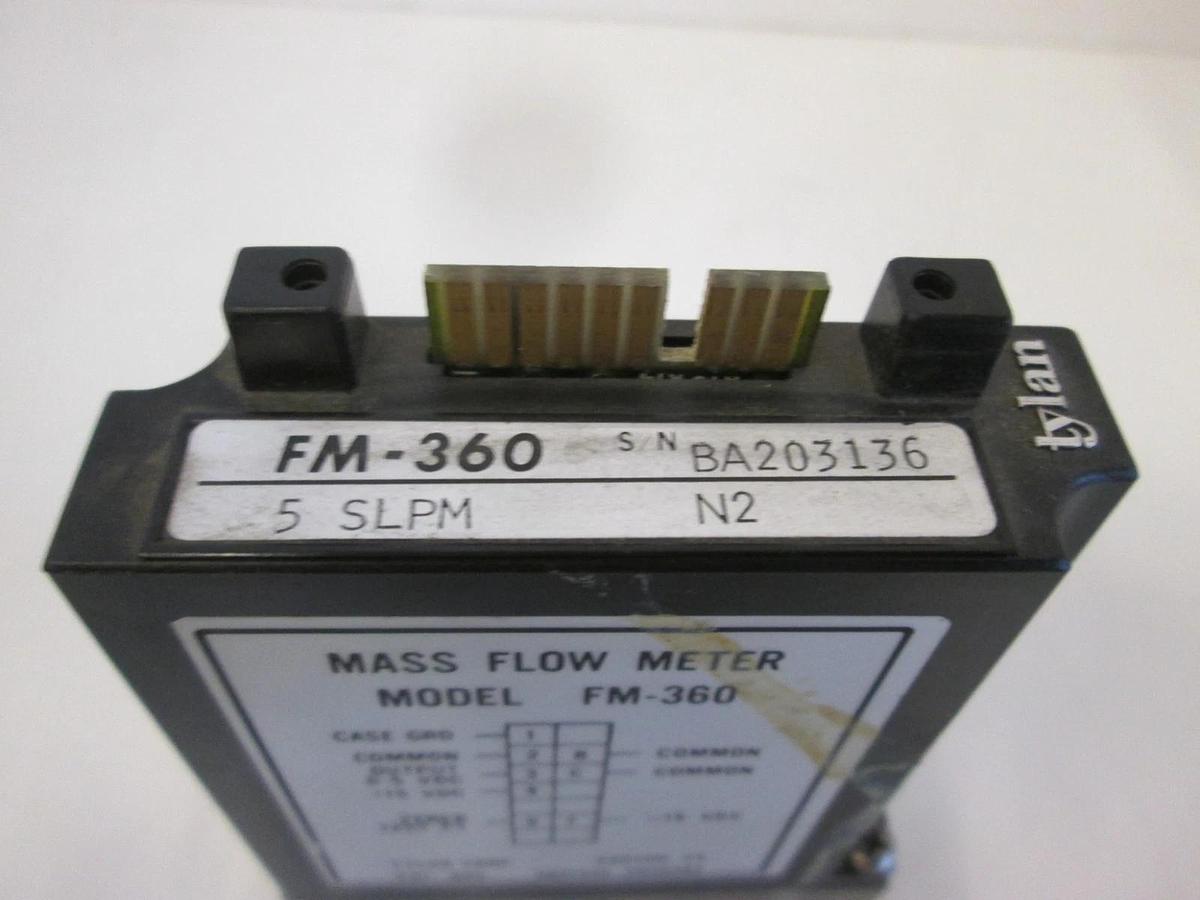 Used Tylan, FM-360, Mass Flow Controller, N2, 5 SLPM, Used