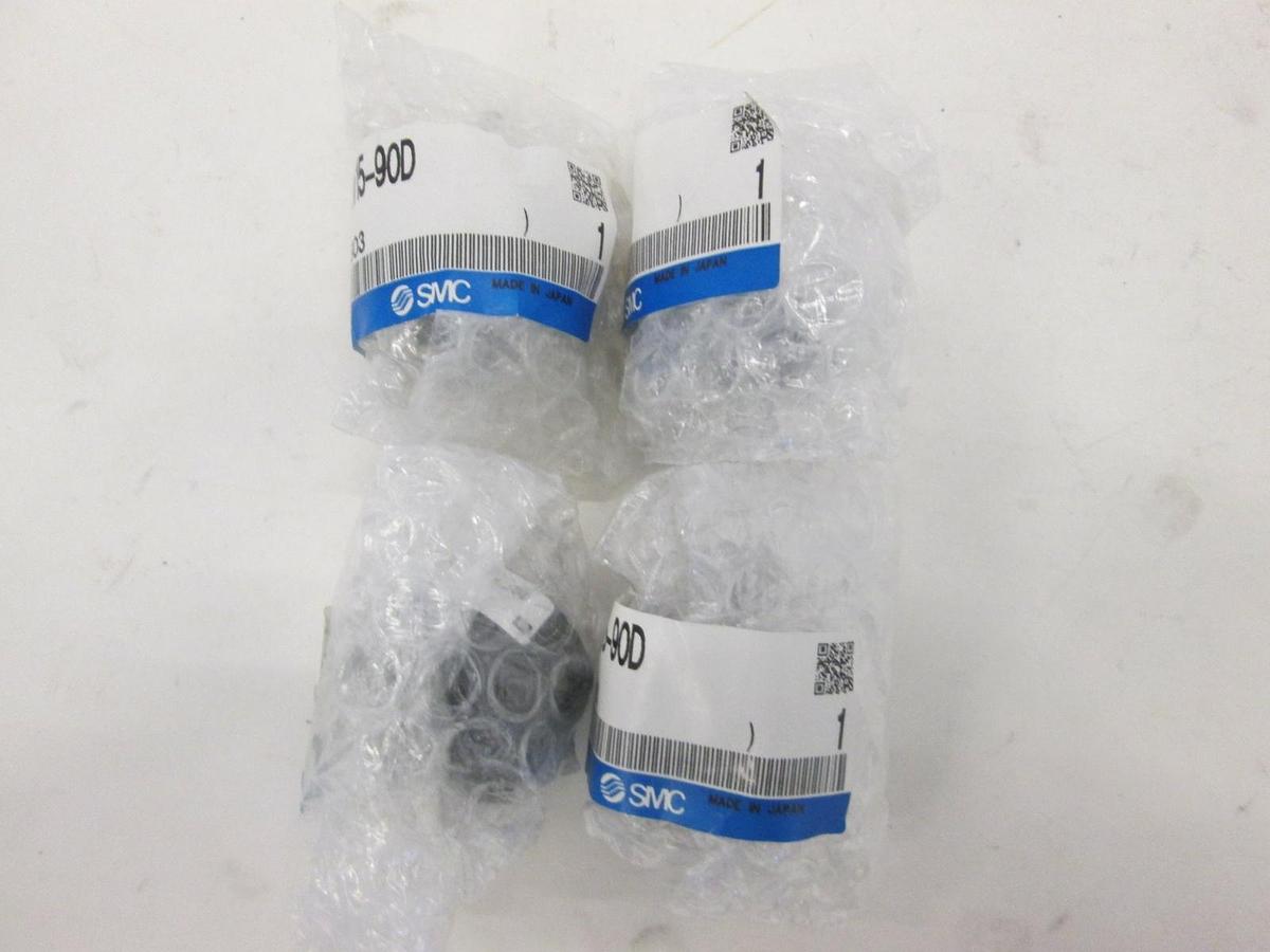 SMC, CRB1BW15-90D, Miniature Rotary Actuator, New, Lot of 4