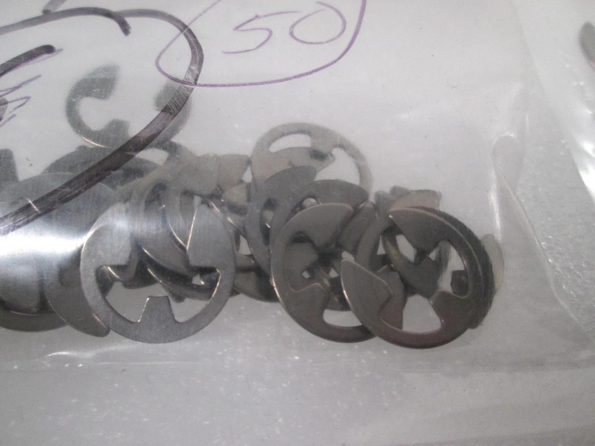 Retaining, Ring, 205-950, 1/4" Shaft, New, Lot of 83