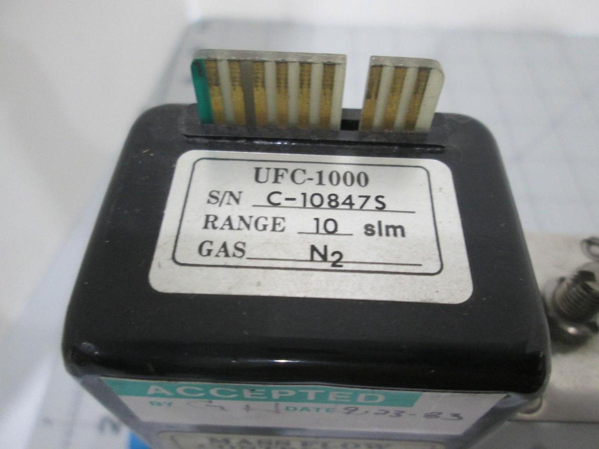 Used Unit, UFC-1000, Mass Flow Controller, N2, 10 SLM, Used