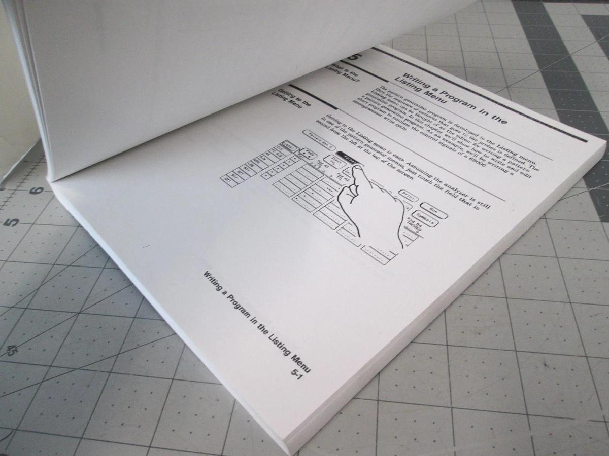 Used Hewlett Packard, HP 16520A/16521A, Pattern Generator Module Starter Guide, Used