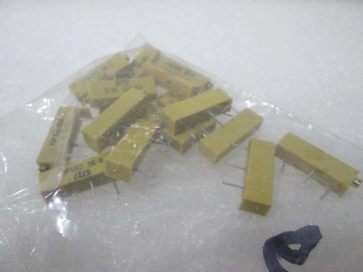 Bourns, 43P502, 5K-K, 8727, Resistor, New, Lot of 16
