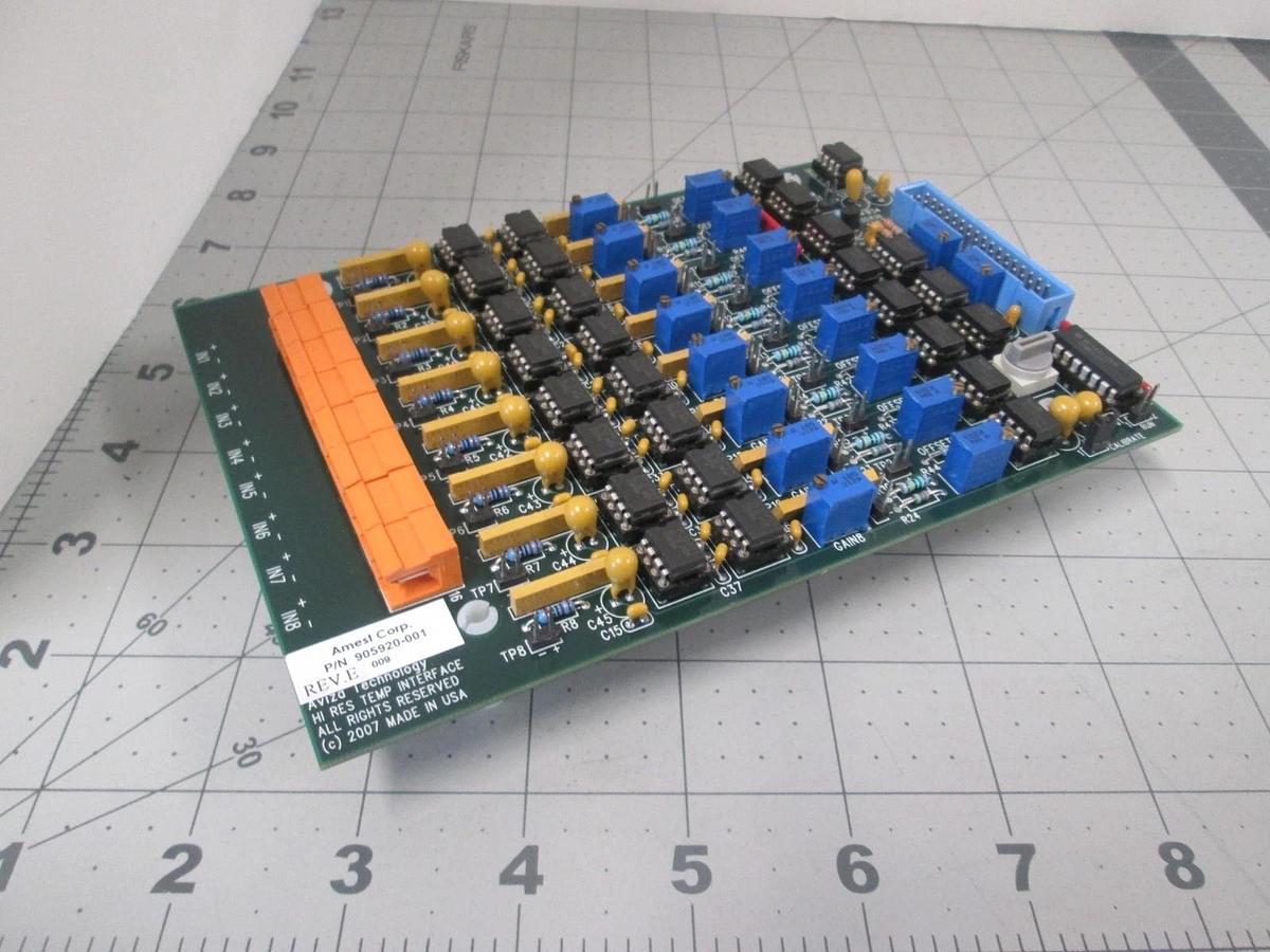 Aviza, 905920-001, Hi Res Temp Interface PCB Assy, New