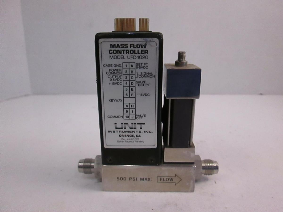 Used Unit UFC-1020 Mass Flow Controller MFC, SiH4, 100 SCCM