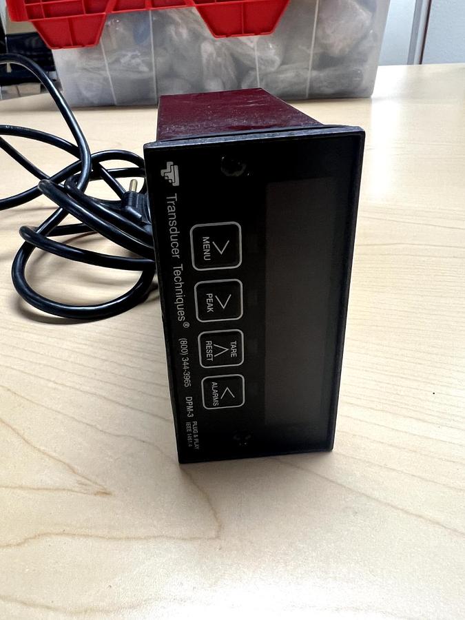 Used Transducer Techniques DPM-3 4006497, Used Working, Cord included, Used