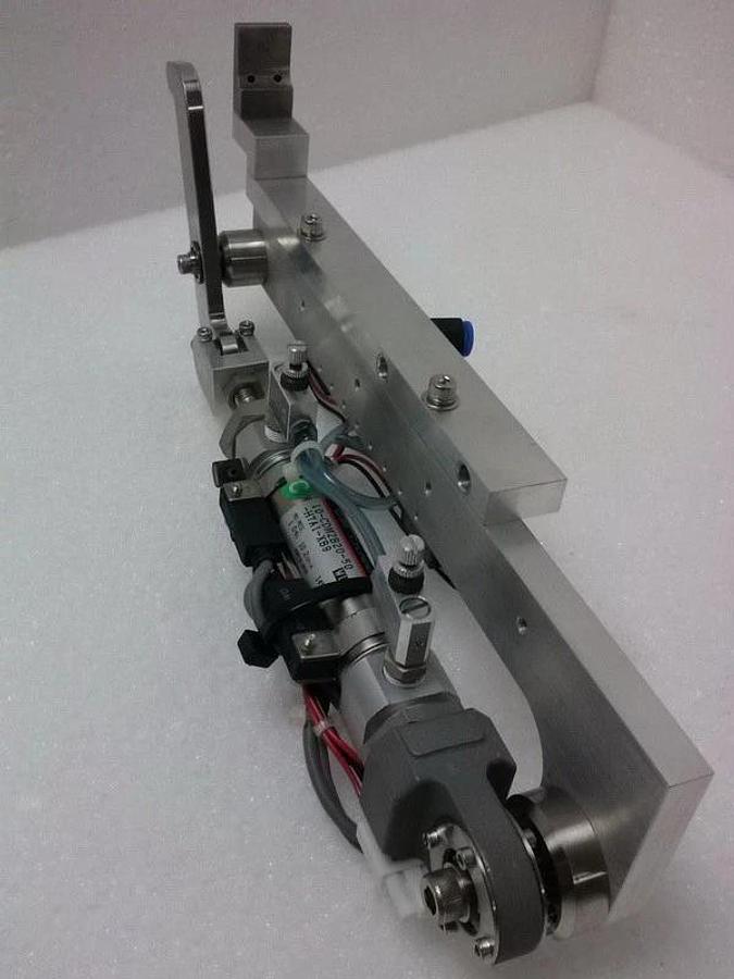 Used TEL Tokyo Electron SMC Cylinder with 145psi Pneumatic Valve, Loader Unit, Used