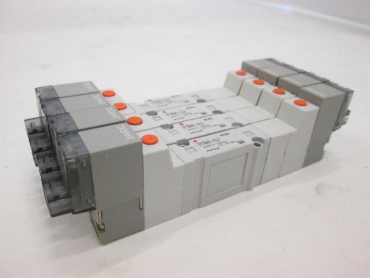 Used SMC, SY3540-5LZ, Solenoid Valve, Used, Lot of 4
