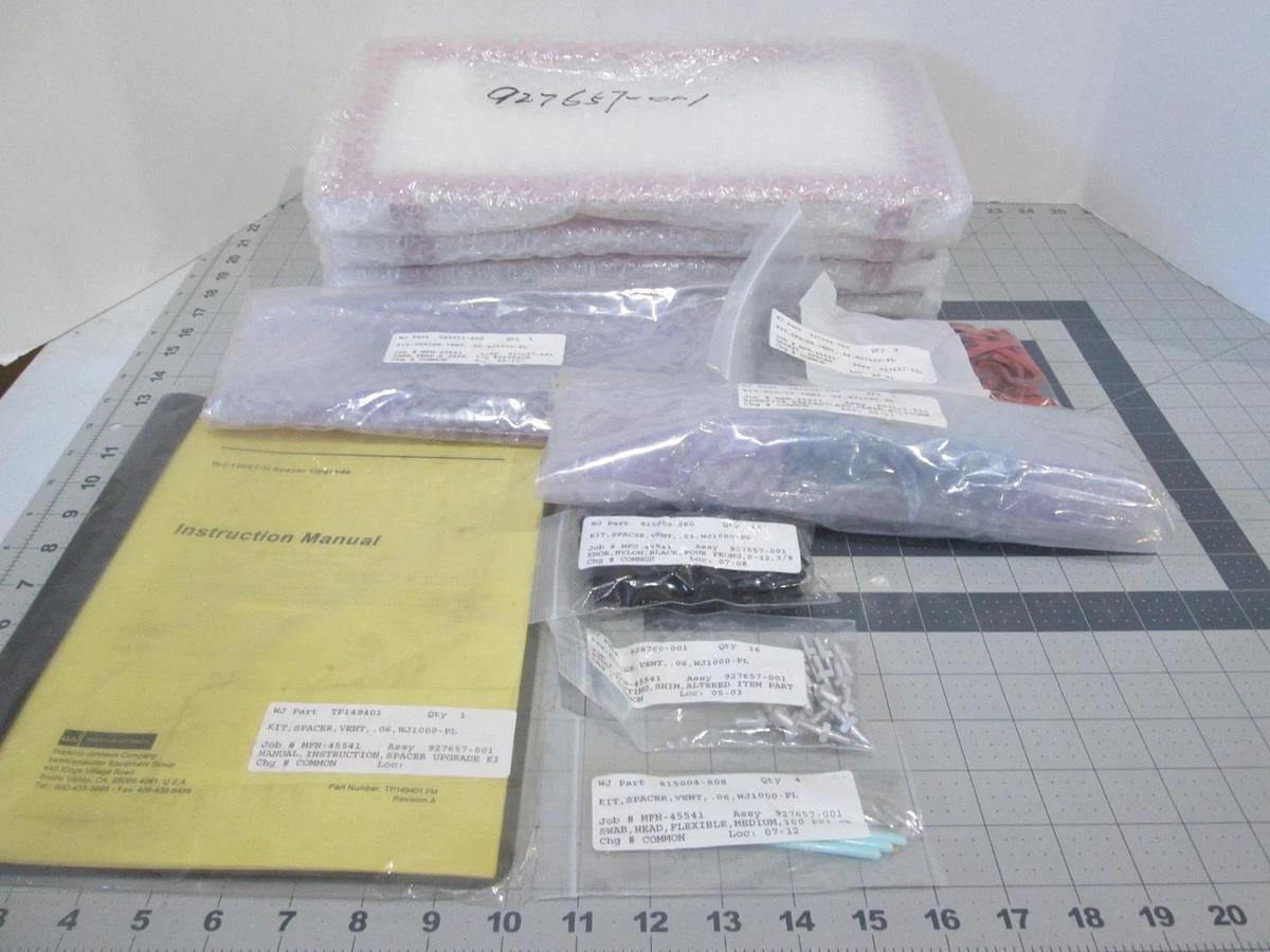 Watkins Johnson, 927657-001, WJ1000 APCVD Vent Spacer Kit, New