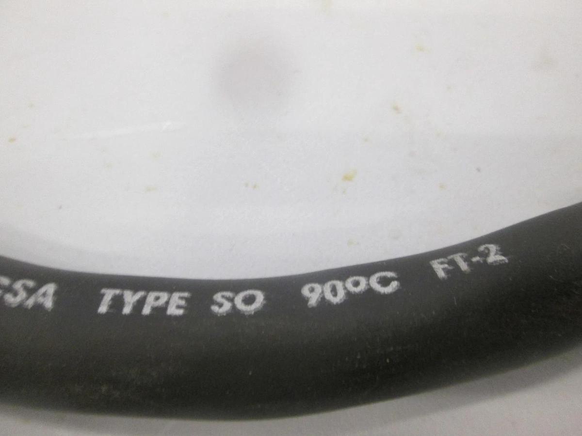 Used Carol, P-123-70-MSHA, Type SOW-A, 12/3, Power Cord Cable, 32", Used