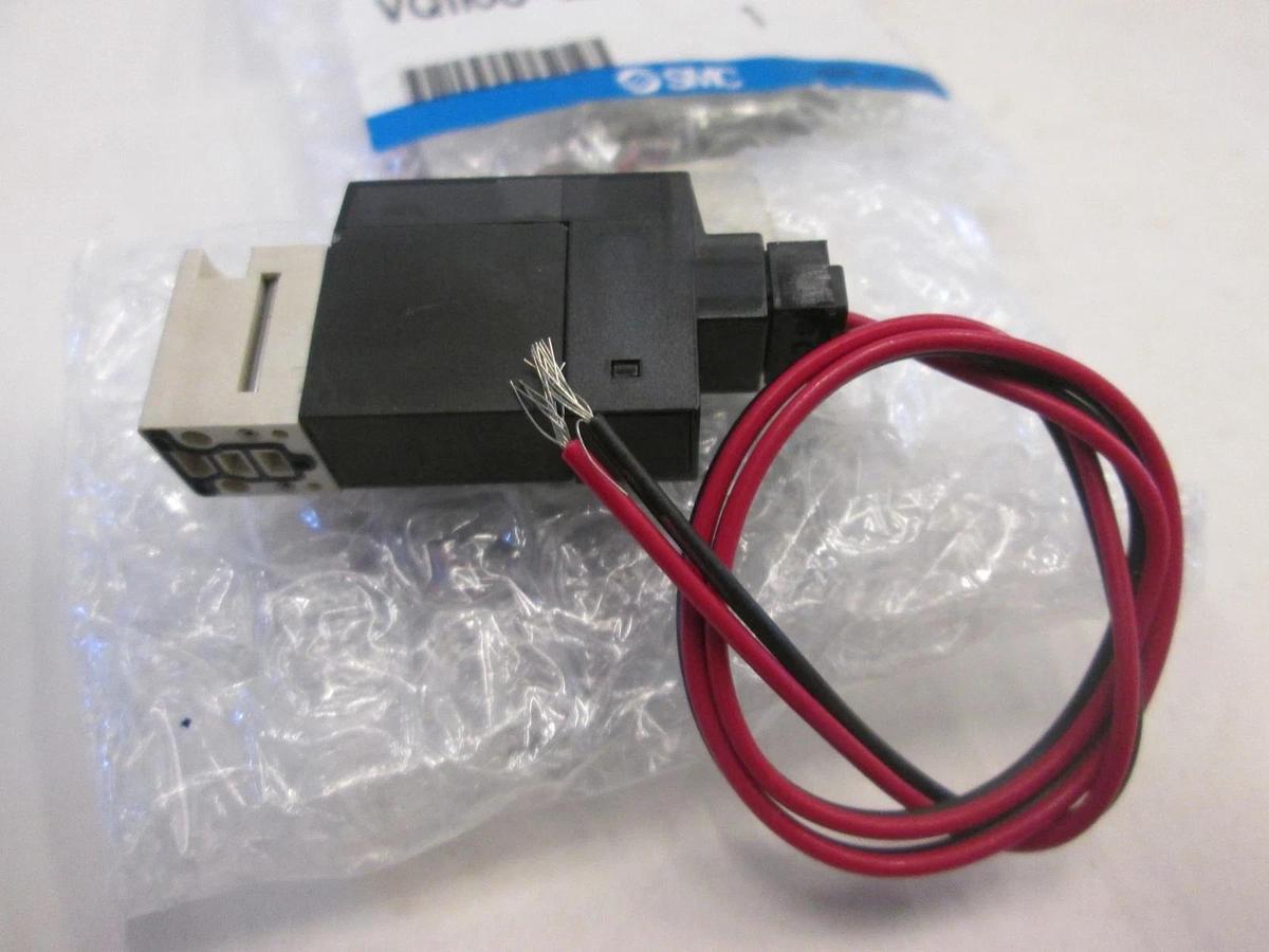 SMC, Solenoid Valve, VQ11OU-6M, New, Lot of 3