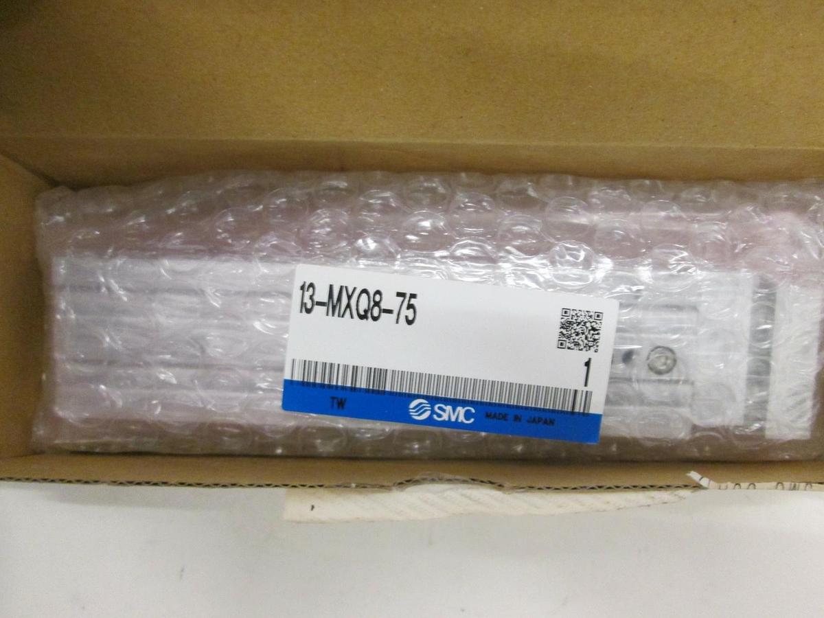 Used SMC, 13-MXQ8-75, Slide Table Cylinder, New