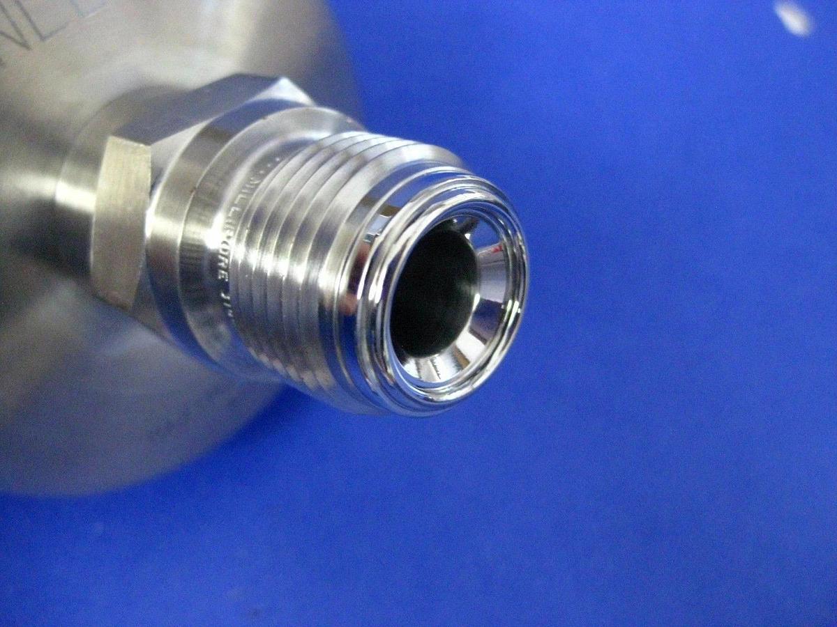 Used Millipore Wafergard F Inline Gas Filter WGFG36WR1, 3/8" MVCR - Lot of 2 Used