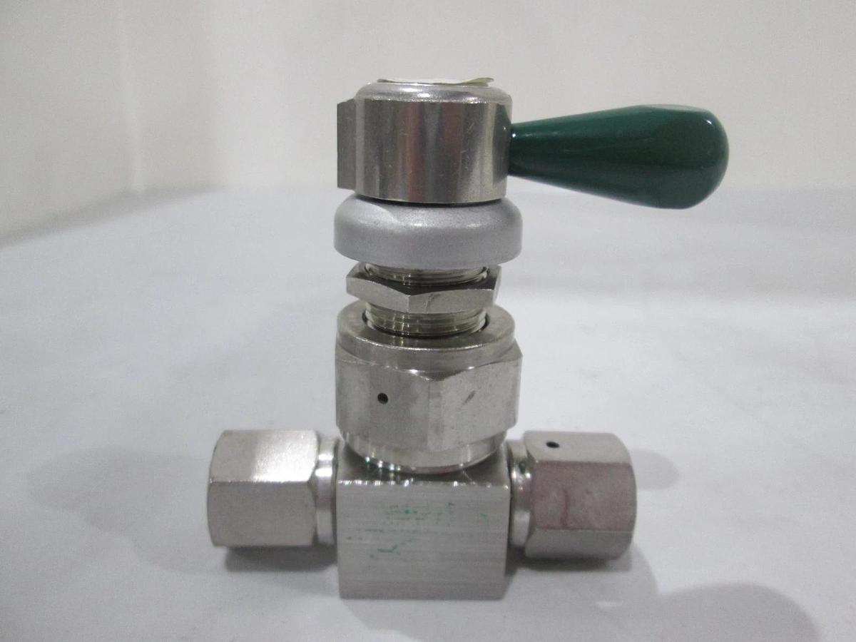 Used Nupro, SS-DLFR4-P, Manual Diaphragm Valve, Used
