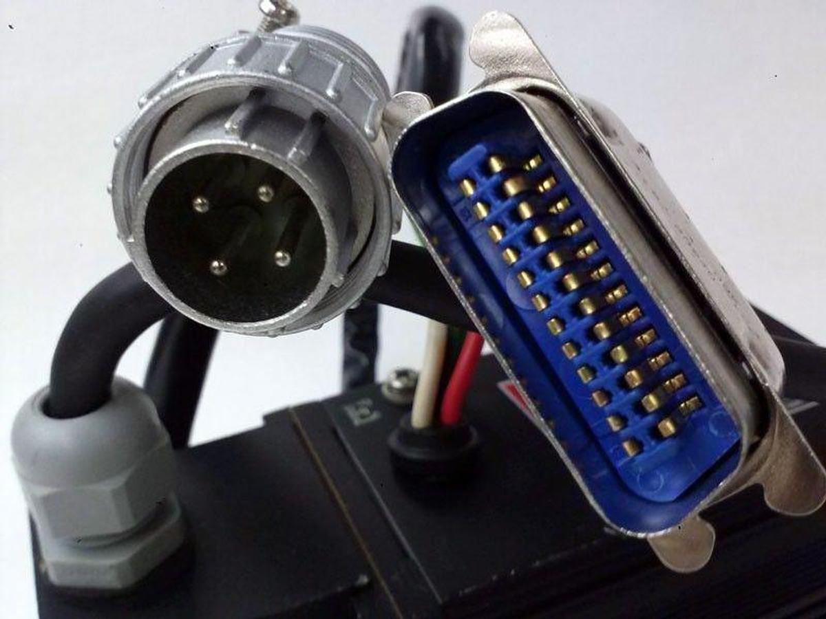 Used Panasonic MFA015HATNSB AC Servo Motor, 150W 5000RPM, Used