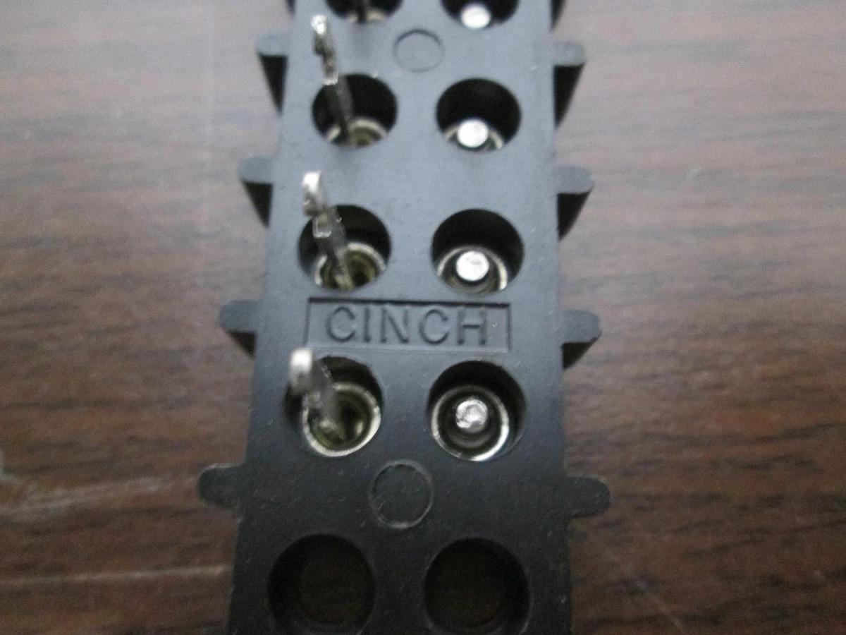 Used Cinch, 10 Position, Terminal Block, Used
