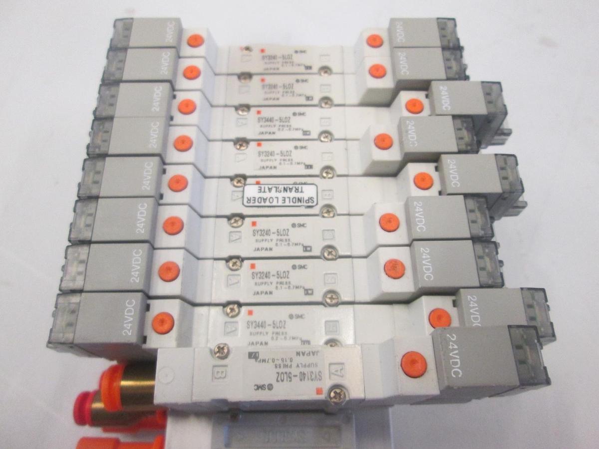 Used SMC, SY3240-5LOZ/ SY3140-5LOZ, Solenoid Valve Assy, Used