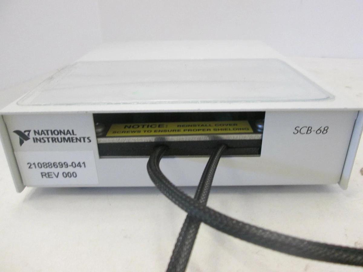 Used National Instruments, Connector Block, SCB-68, Used