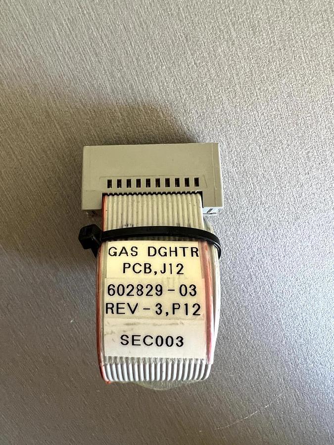 Used SVG  VTR Ribbon Cable GAS DGHTR PCB, J12 602829-03 REV-3, P12 SEC003
