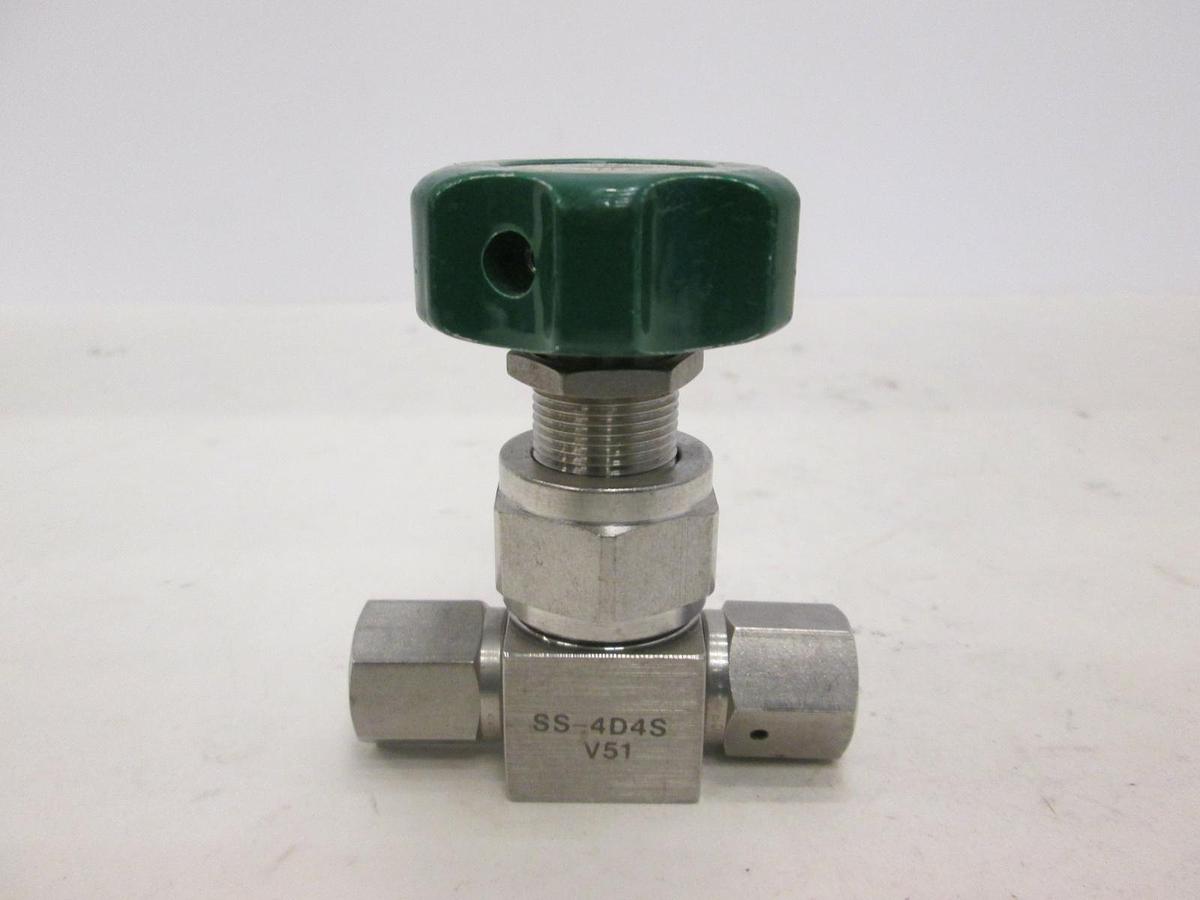 Used Nupro, Gas Shut Off Valve, SS-4D4S-V51, Used