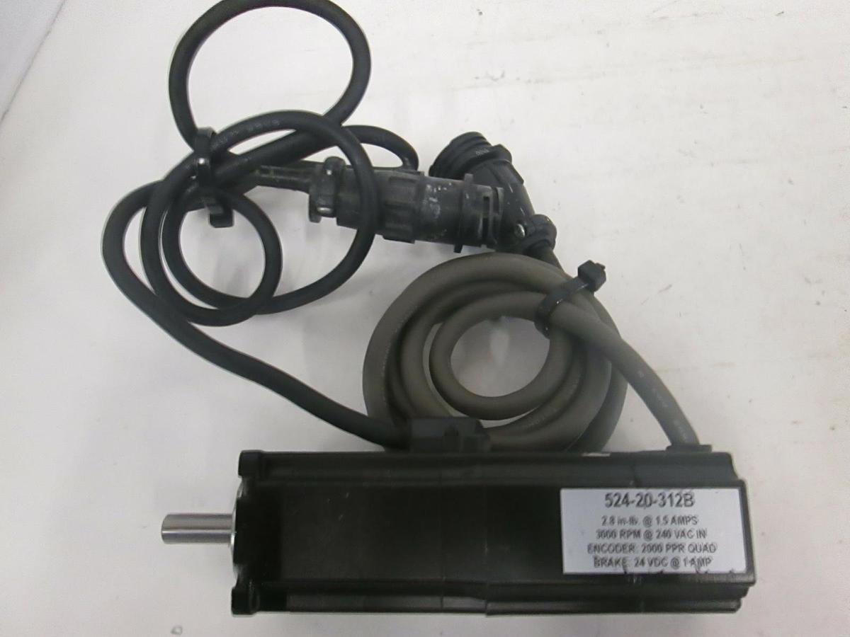 Used Simple Servo, Servo Motor 524-20-312B, Used