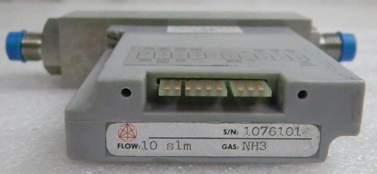 Used ASM AFC-261, Mass Flow Controller, Gas- NH3, Range- 10 SLM, 1/4" M I/O VCR, Used