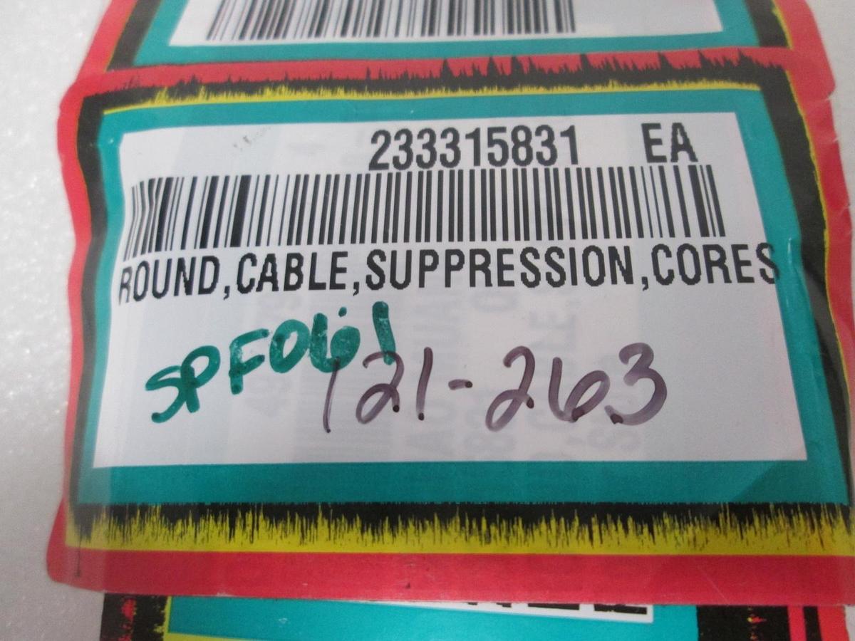 Round Cable, 121-263, Suppression Core, New