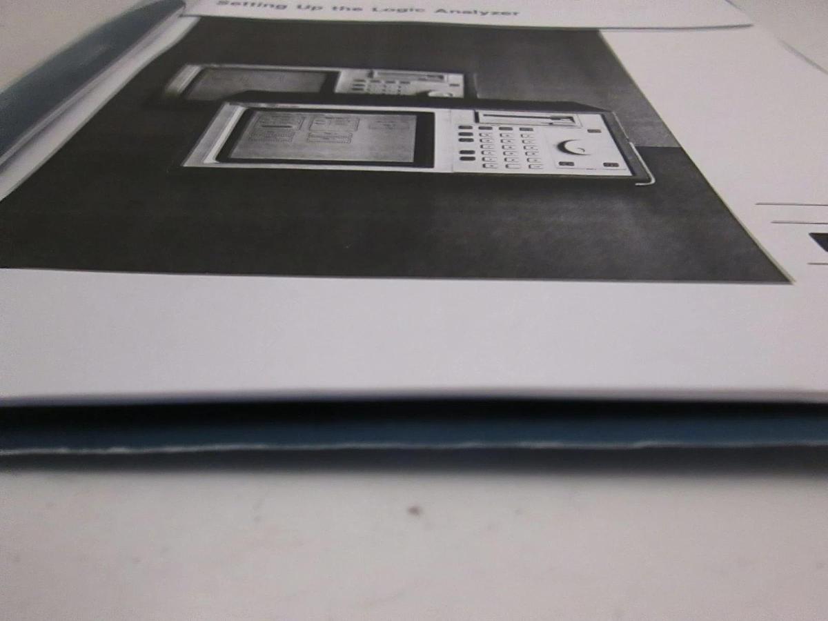 Used HP 1650A and 1651A Logic Analyzers Setting Up the Logic Analyzer, Used