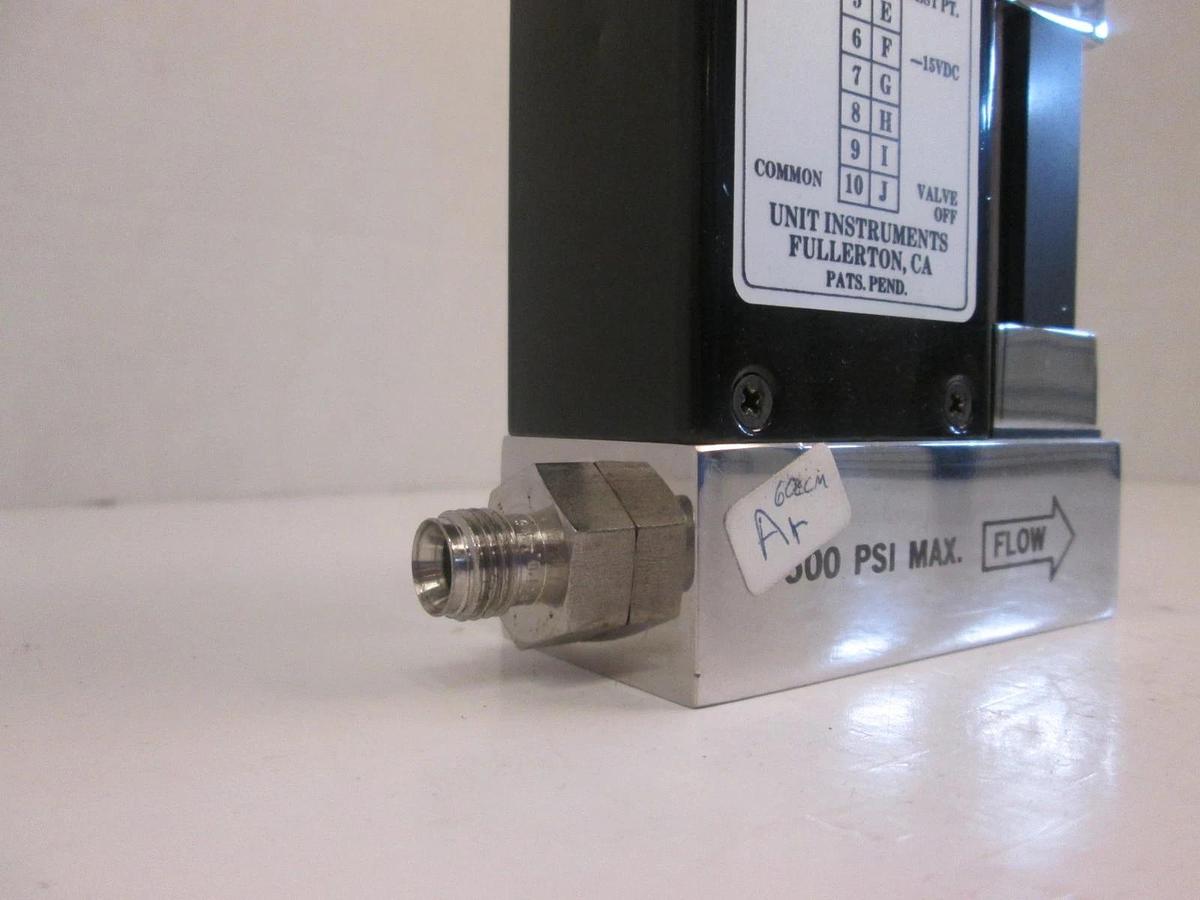 Used Unit UFC-1000, MFC, Mass Flow Controller, Ar, 60 SCCM, Used