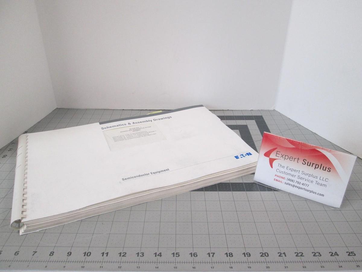 Used Eaton, NVGSD-200, Book 1, Schematics and Assembly Drawings, Used