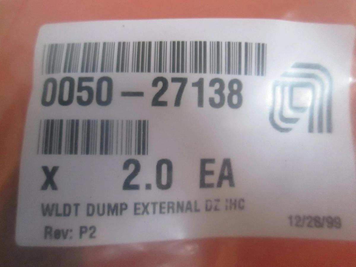 AMAT, 0050-27138, Weldment Dump External DZ IHC, New, Lot of 2