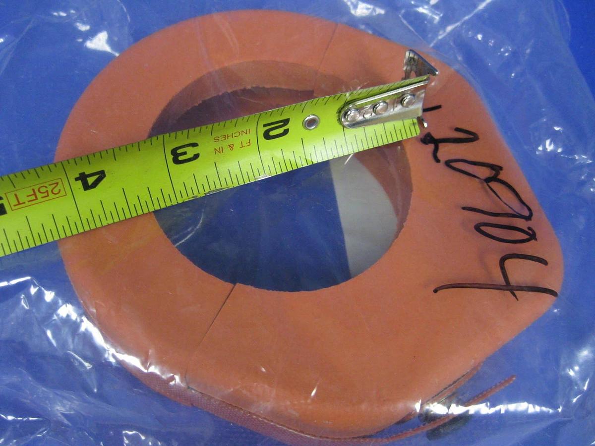 MKS HPS 9520-0248 Compact Flange Insulator for NW50 Flange w/ Wingnut Clamp