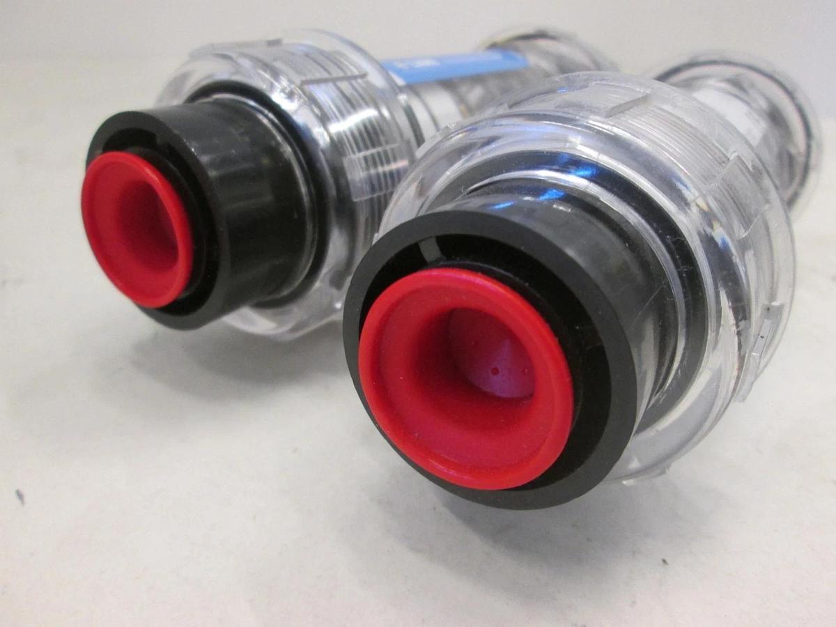 Used Clear View, Flow Meter Valve, CVCO5W3S, 5-20 LPM, 1-5 GPM, Used, Lot of 2