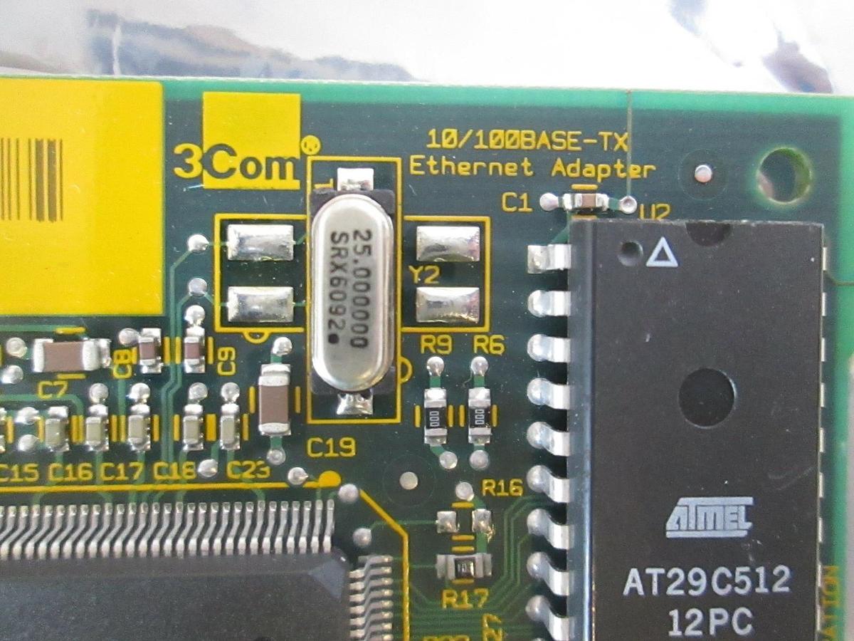 Used 3COM, Ethernet Adapter, 10/100BASE-TX, Used