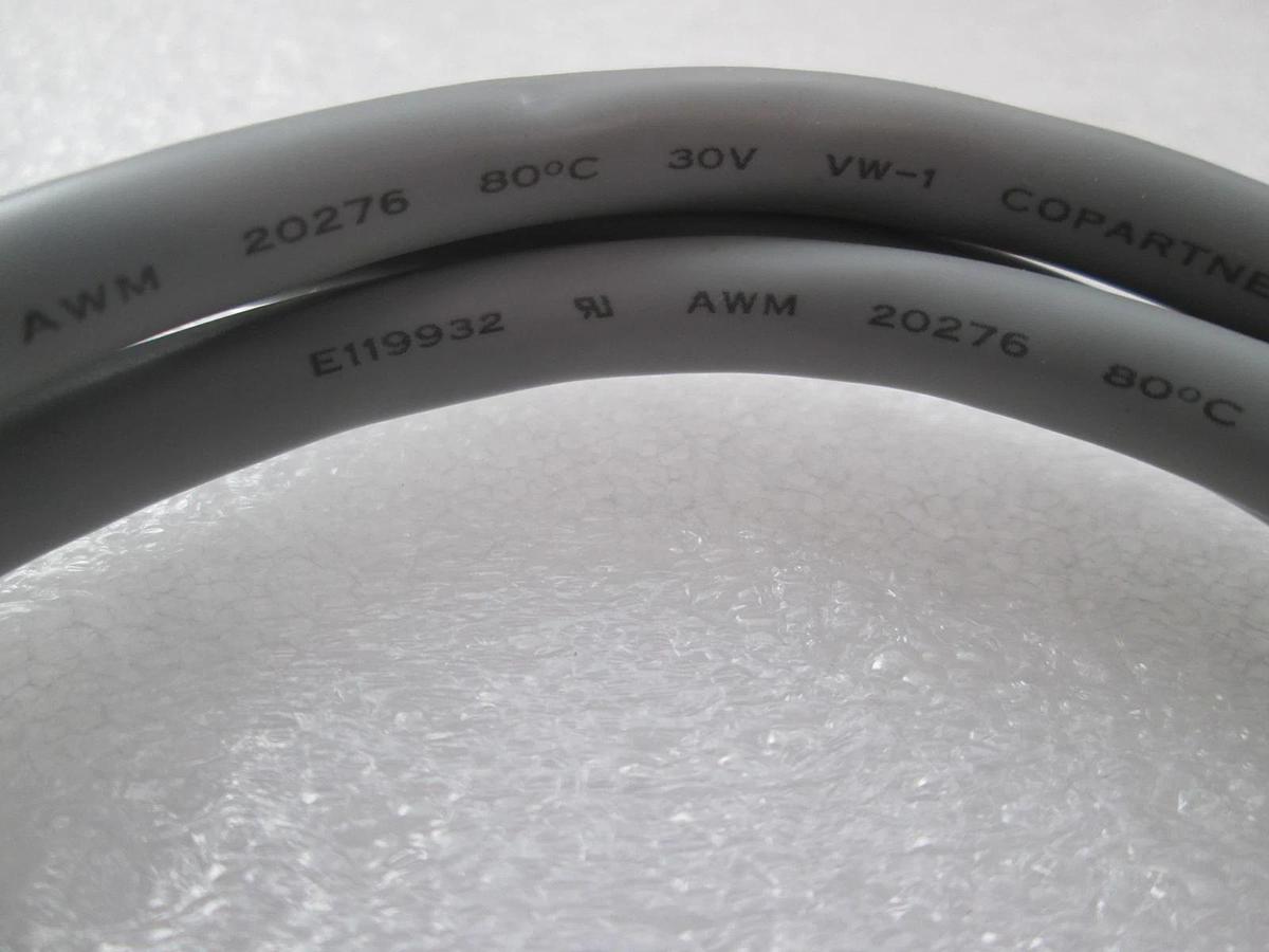 TEL Tokyo, Copartner, E119932, AWM Style Cable, VW-1, 20276, New