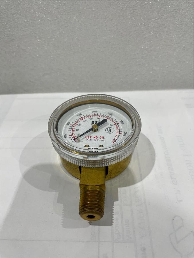 Used NT, Pressure Gauge, 0-330PSI, Used