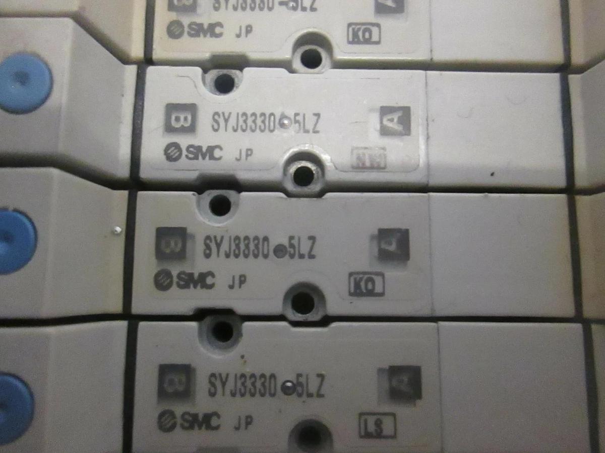 Used SMC, Solenoid Valve, SYJ3330-5LZ, Used, Lot of 6