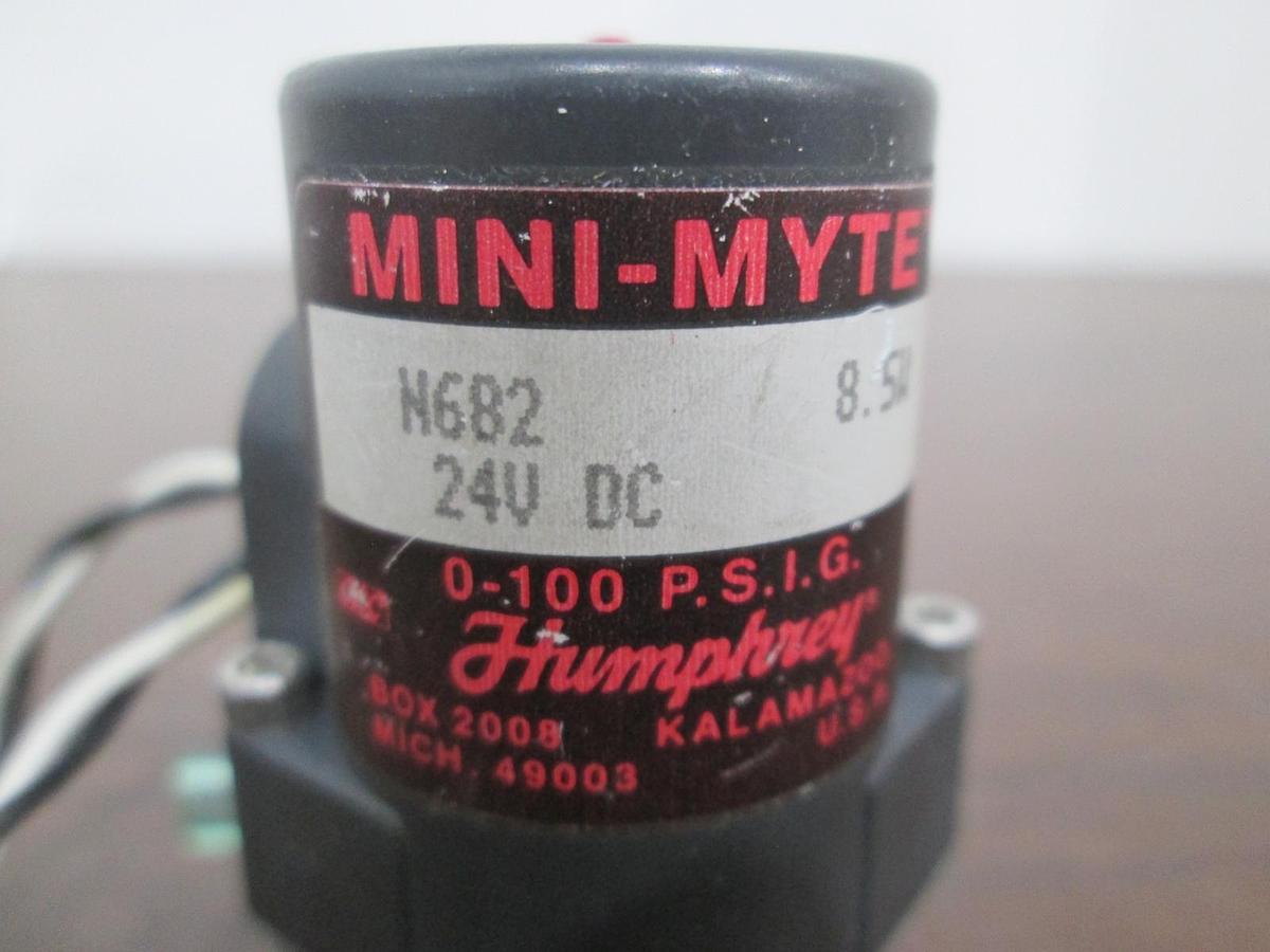 Used Humphrey, M6B2, Mini-Myte, 24V, Solenoid Valve, Used