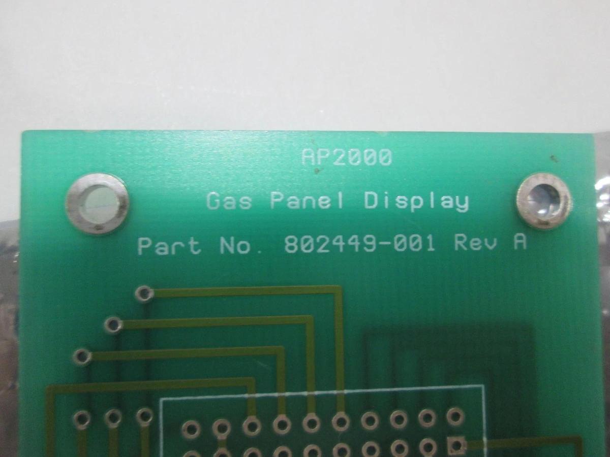 Used SVG 802449-001, BARE PCB, Gas Panel Display, New
