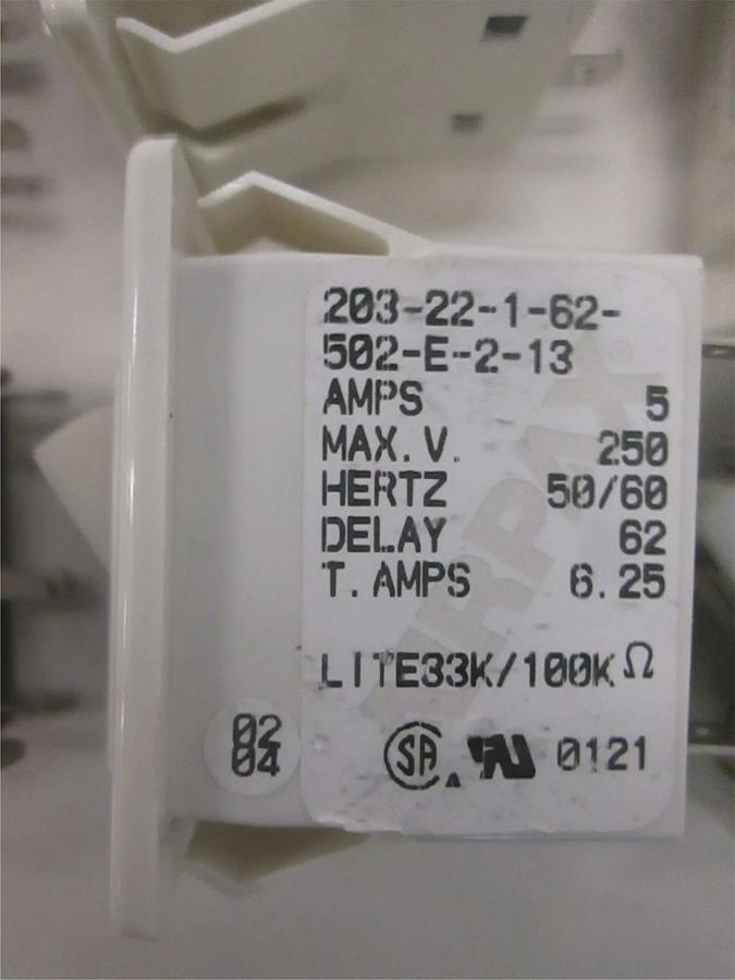 Airpax, Circuit Breaker, 203-22-1-62-502-E-2-13, New, Lot of 35