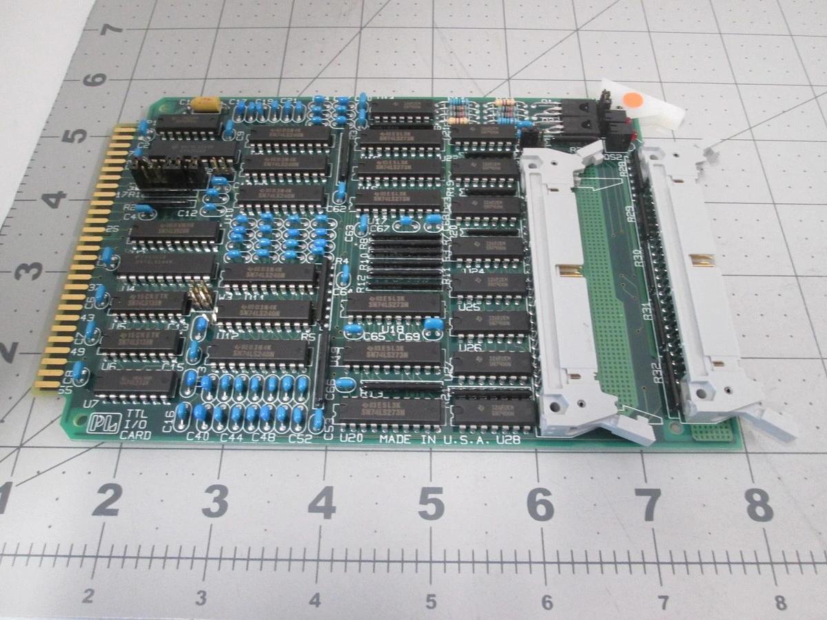 Watkins Johnson, Pro-Log, 980758-001, TTL I/O Card, PCB Assy, New