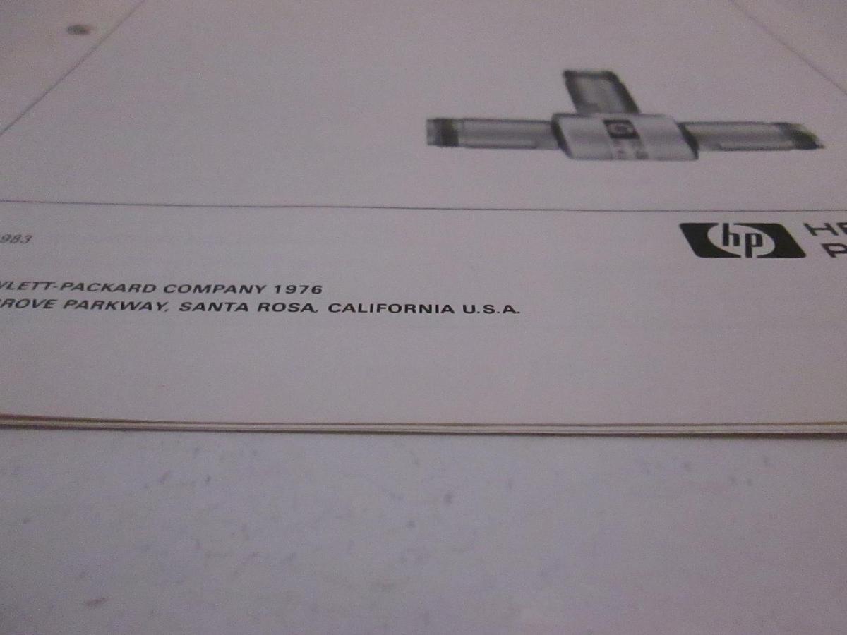 Used HP 11549A Power Splitter Operating and Service Manual, Used