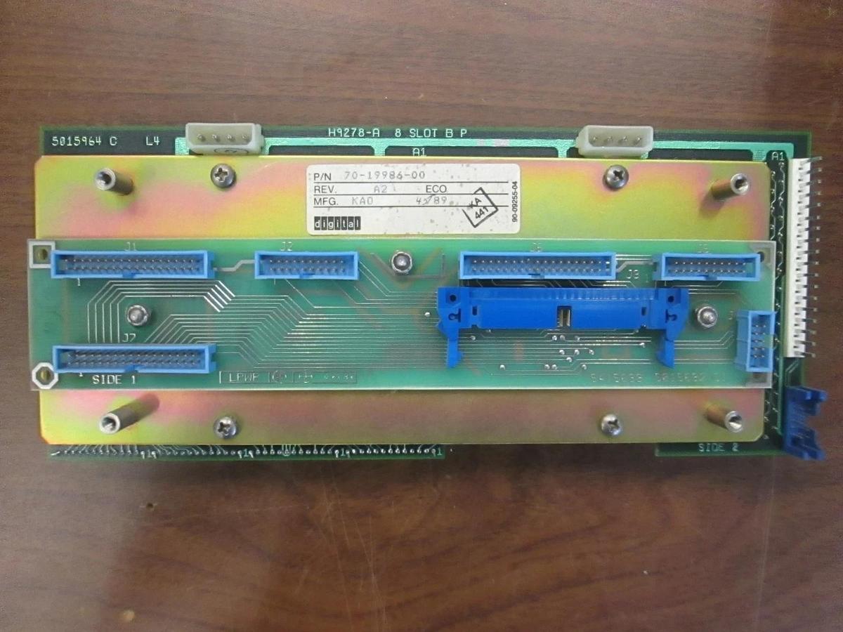 Used Digital 70-19986-00, H9278-A 8 Slot Backplane,Working When Removed