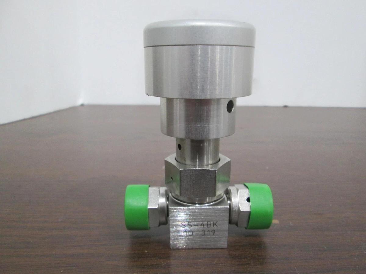 Used Nupro, SS-4BK-10-319, Pneumatic Valve, Used