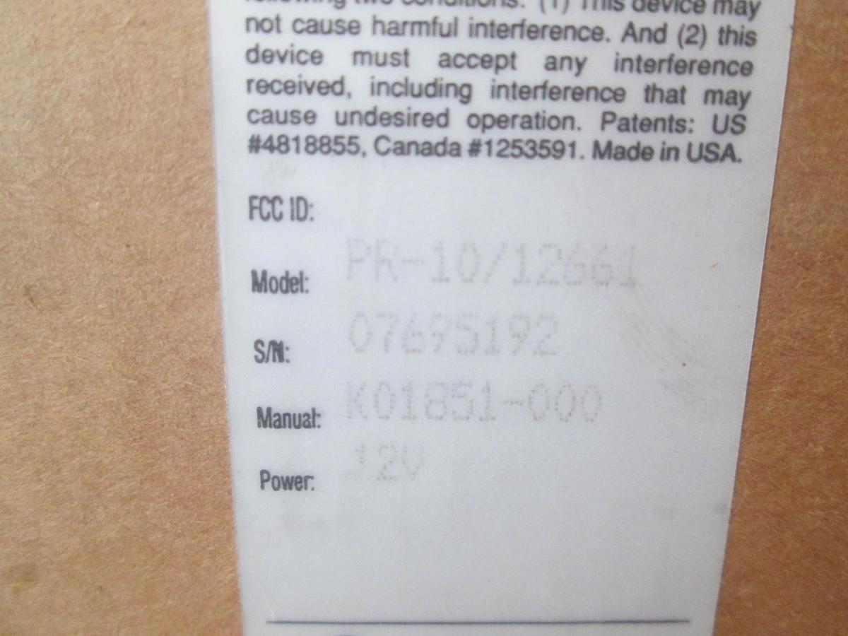 Motorola, PR-10/12661, Proximity Reader Wiegand Cable, New