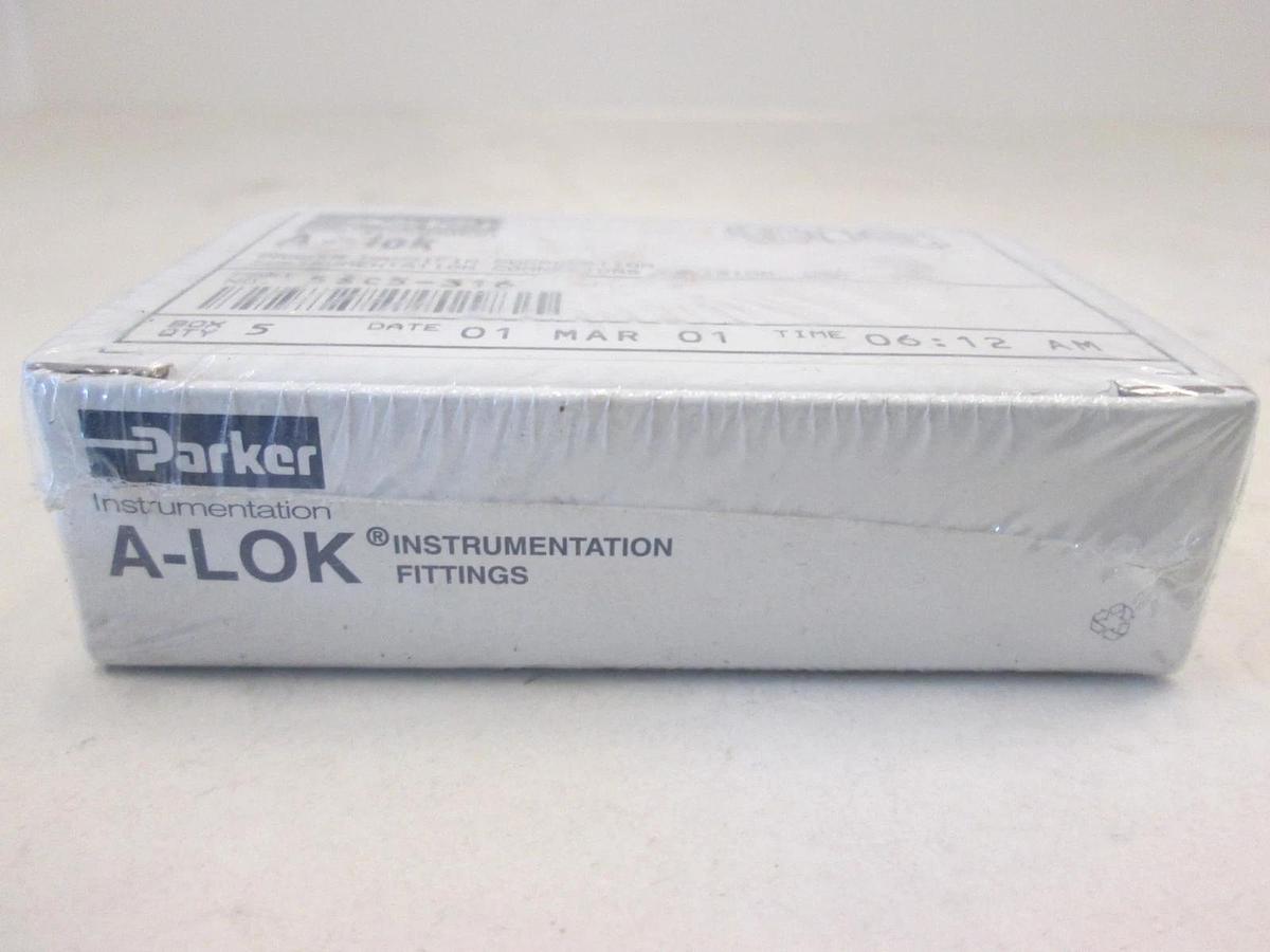 Parker, 5SC5-316, A-Lok Union, Box of 5, New, Original Packaging